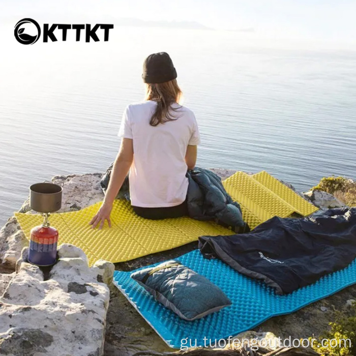 આઉટડોર જાડા ફોલ્ડેબલ ટ્રાવેલ ઇંડા માળાની સાદડી